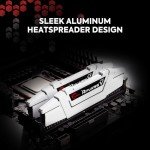 G.SKILL Ripjaws V Series (XMP) DDR4 RAM 32GB (2x16GB) 3200MT/s CL16-18-18-38 1.35V Intel AMD Desktop Computer Memory UDIMM - Black (F4-3200C16D-32GVK)