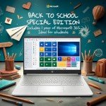HP 14 Ultrabook • Intel 4-Core CPU • Back to School Limited Edition with Microsoft 365 • 16GB RAM • 1.6TB Storage (128GB OnBoard withHP 512GB P500 Portable SSD + 1TB OneDrive) • Win11 Pro • Silver
