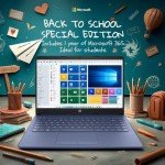 HP 14 Ultrabook • Back to School Limited Edition with Microsoft 365 • Intel 4-Core CPU • 16GB RAM • 1600GB Storage (64GB OnBoard withHP 512GB P500 Portable SSD + 1TB OneDrive) • Royal Blue • Win 11