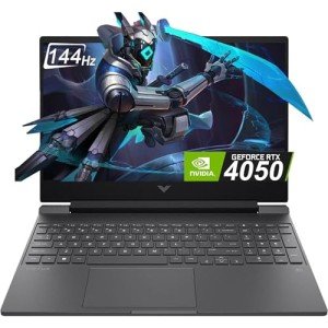 HP Victus 15.6 inch FHD 144Hz Gaming Laptop Intel Core i5-13420H NVIDIA GeForce RTX 4050 6GB - 16GB DDR4 512GB SSD Mica Silver (2024)