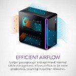 Alienware Aurora R16 Gaming Desktop - Intel Core i7 14700F, 32GB DDR5 RAM, 1TB SSD, NVIDIA GeForce RTX 4070 Super 12GB GDDR6X Graphics, Windows 11 Home, 1 Year Onsite/in-Home Service - Basalt Black