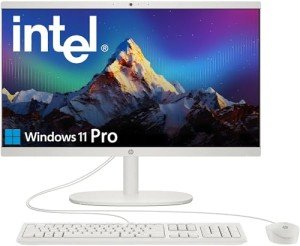 HP 2025 22" FHD All-in-One Desktop Computer • The New Version for Everyday Use • Latest 13th Gen Intel Quad-Core Processor • 8GB DDR5 • 128GB Storage • HDMI, Type-C, Wi-Fi 6, HD Webcam,• Win11 Pro