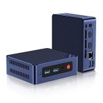 Beelink Mini S12 Pro Mini PC, Intel 12th Gen N100 (4C/4T, up to 3.4GHz), 16GB DDR4, 500GB SSD, Desktop Computer Support Dual HDMI 4K@60Hz, WiFi 6, BT5.2, NAS, Low Power