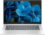 HP 2025 Lightweight Chromebook, 14'' HD IPS Display, Intel N Processor Up to 3.69GHz, 4GB LPDDR5 Ram, 128GB SSD, Super-Fast 6th Gen WiFi, Chrome OS, Dale Silver, Renewed