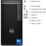 Dell Optiplex 7010 Tower Business Desktop, 13th Gen Intel i5-13500 Processor (14-Cores), 32GB RAM, 1TB PCIe SSD, DVD-RW, HDMI, DP Port, Wi-Fi + Bluetooth, Windows 11 Pro
