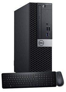 Dell OptiPlex 7070 SFF Desktop Computer PC, Intel 8 Core i7-9700 3.0GHz up to 4.70GHz,32GB DDR4 Ram New 1TB NVMe M.2 SSD,AX210 Built-in WiFi 6E,Windows 11 Pro, Wireless Keyboard & Mouse (Renewed)