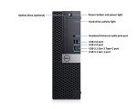 Dell OptiPlex 7070 SFF Desktop Computer PC, Intel 8 Core i7-9700 3.0GHz up to 4.70GHz,32GB DDR4 Ram New 1TB NVMe M.2 SSD,AX210 Built-in WiFi 6E,Windows 11 Pro, Wireless Keyboard & Mouse (Renewed)