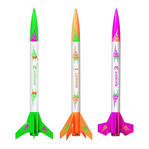 Estes Mini Rocket Kits - 3 Bandits Pack