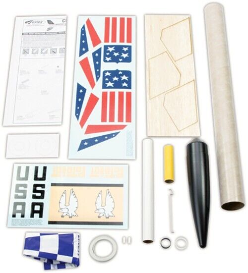 Estes Citation Patriot Model Rocket Kit - Intermediate