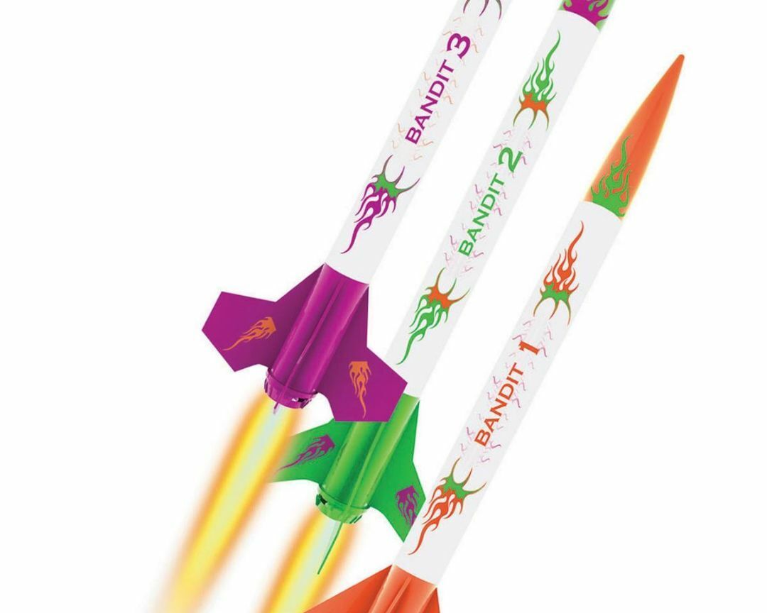 Estes Mini Rocket Kits - 3 Bandits Pack