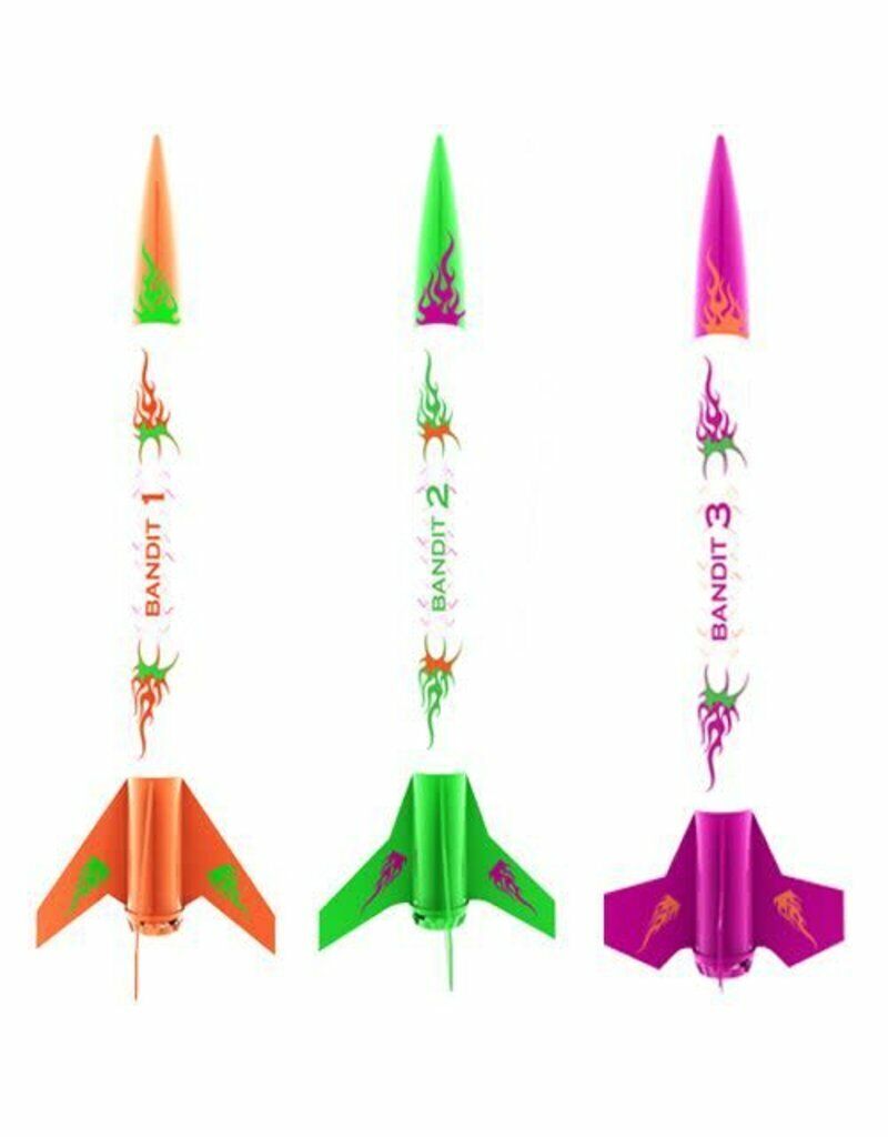 Estes Mini Rocket Kits - 3 Bandits Pack