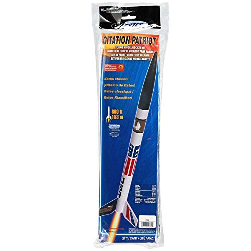 Estes Citation Patriot Model Rocket Kit - Intermediate