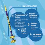 Estes Mongoose Flying Model Rocket Kit