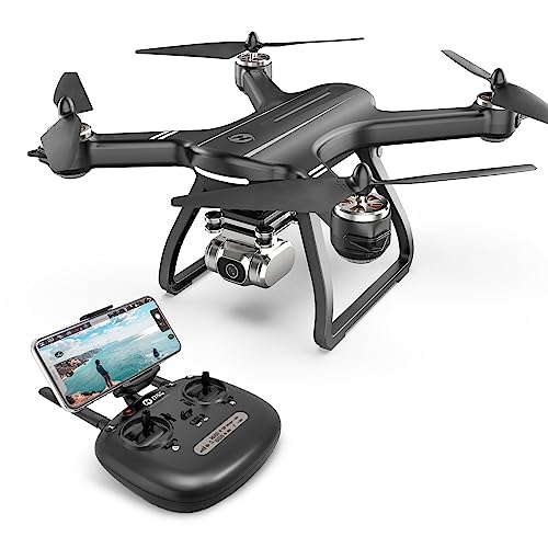 Holy Stone HS700D FPV Drone with 4K FHD Camera Live Video and GPS Return Home, RC Quadcopter for Adults Beginners with Brushless Motor, Follow Me, 5G WiFi Transmission, Modular Battery Advanced Selfie