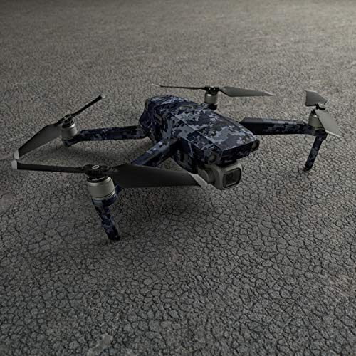 Digital Navy CamoDecal Kit for DJI Mavic 2/Zoom Drone - Includes 1 x Drone/Battery Skin + Controller Skin