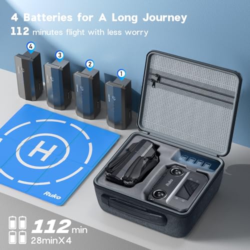 Ruko F11GIM2 4B Drones - 4k Camera, 112mins Fly Time