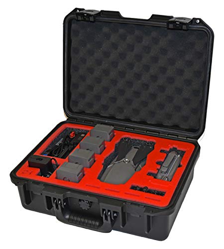 Drone Hangar Pelican Case  Compatible with Mavic 2 Pro or Mavic 2 Zoom model drones. Also holds Standard or Smart Controller and optional Fly More Kit accessories