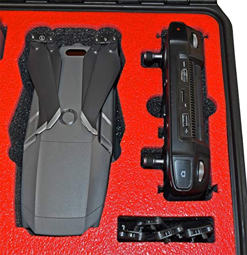 Drone Hangar Pelican Case  Compatible with Mavic 2 Pro or Mavic 2 Zoom model drones. Also holds Standard or Smart Controller and optional Fly More Kit accessories