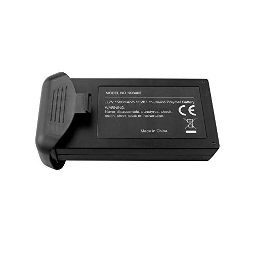 Fytoo 2PCS 3.7V 1500mah Lithium Battery for HS110D HS110G Aerial Photography Quadcopter Accessories Remote Control Drone Battery