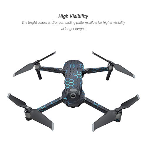 EXO Neptune Decal Kit for DJI Mavic 2/Zoom Drone - Includes 1 x Drone/Battery Skin + Controller Skin