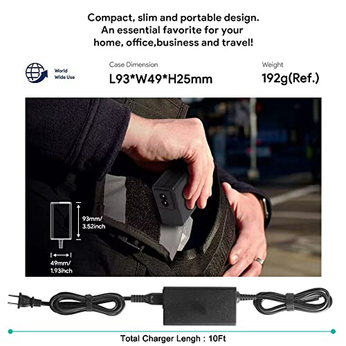 [UL Listed]DJI Phantom 3 Series Drone Battery Charger,HKY AC Adapter Replacement for DJI Phantom 3 Professional/Professional (Pro)/Advanced/Standard/DJI Phantom 3 Pro Quadcopter Drone &Remote Control