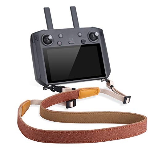 SEASKYRC Lanyard for DJI Smart Controller Mavic 2 Pro/Zoom Mavic Air 2 Drone Remote Controller Shoulder Strap Neck Tape Accessories [Brown]