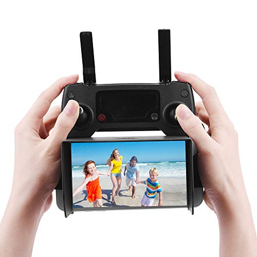 HeiyRC 5.5 inch Drone Remote Control Sun Shade Hood for DJI Mavic Mini 2,Mavic 2 Zoom,Mavic Pro,Mavic Air,Spark,Phantom 3 4,Inspire 1,fit for iPhone 6 Plus 7Plus