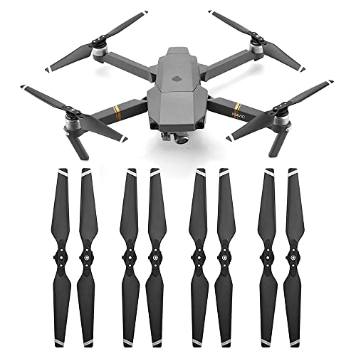 HeiyRC 8pcs Replacement Propeller for DJI Mavic Pro Drone,8330 Quick-Release Folding Blade Props for Mavic Pro Drone Accessory Spare Parts