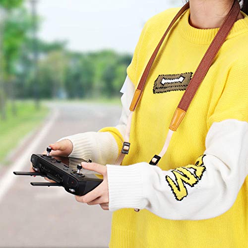 SEASKYRC Lanyard for DJI Smart Controller Mavic 2 Pro/Zoom Mavic Air 2 Drone Remote Controller Shoulder Strap Neck Tape Accessories [Brown]