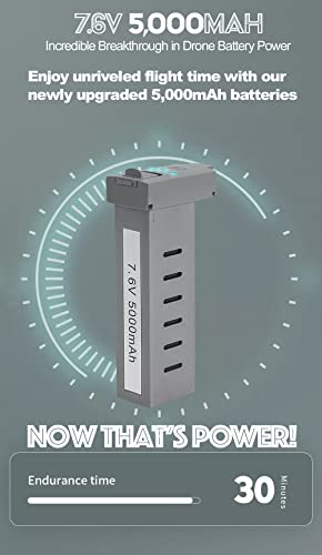 Drone X Pro LIMITLESS 4 GPS 4K UHD Camera Drone for Adults with EVO Obstacle Avoidance, 3-Axis Gimbal, Auto Return Home, Follow Me, Long Flight Time, Long Control Range, 5G WiFi FPV Live Video, EIS, Superior Stabilization (With Travel Case)