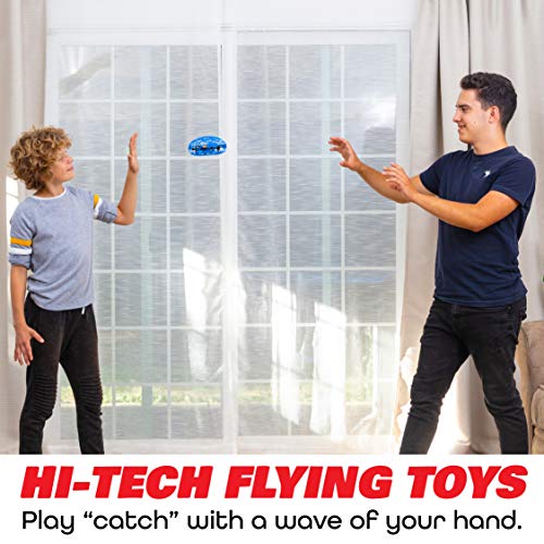 Force1 Scoot XL Hand Drones for Kids - Flying Ball Drone, Kids Drone, Flying Toys for Boys and Girls (Blue)