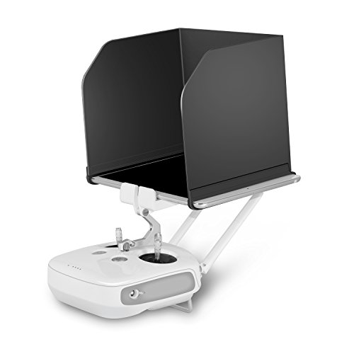 RC GearPro Foldable Smartphone Tablets Monitor Sunshade Sun Hood Cover for All Series, Mavic Pro, Mavic Mini, Mavic Air, Mavic Air 2, Mavic 2, Spark,Inspire, Osmo Pocket Camera and Osmo Action (L200)