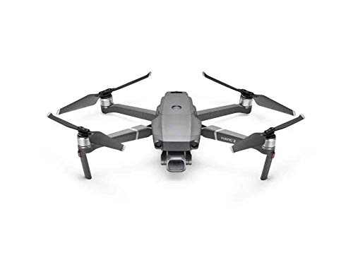 DJI Mavic 2 Pro - Drone Quadcopter UAV with Smart Controller Hasselblad Camera 3-Axis Gimbal HDR 4K Video Adjustable Aperture 20MP 1" CMOS Sensor, up to 48mph, Gray