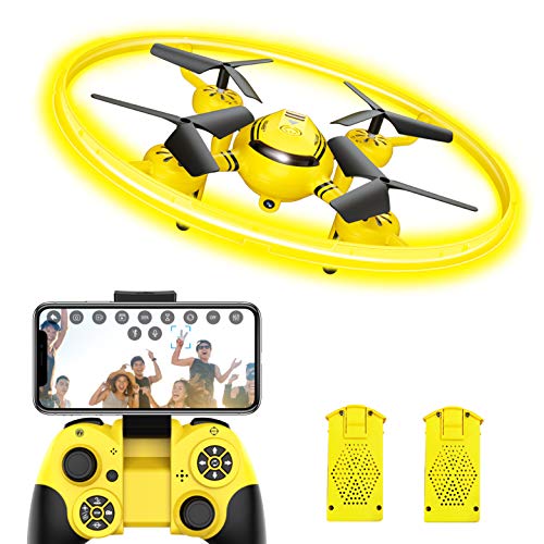 HASAKEE Q8 FPV Drone with HD Camera for Adults,RC Drones for Kids Quadcopter with Altitude Hold Gravity Sensor and Gesture Control,Gift Toy for Boys and Girls