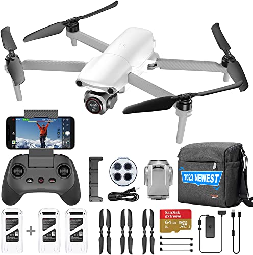 Autel Robotics EVO Lite Plus Premium Bundle, 1-Inch CMOS Drone with 6K HDR Camera, F2.8 - F11 Aperture, 4K/60fps & 6K/30fps Video, 40 Mins Flight Time, 3-Way Obstacle Avoidance, 7.4 Miles 2.7K/30fps Transmission, No Geo-Fencing, Lite+ Fly More Combo (Whit