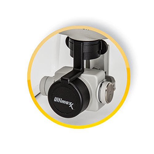 Ultimaxx 7 Piece Drone Camera Filter Bundle Kit for DJI Phantom 4 Pro, Phantom 4 Pro+ and Phantom 4 Advance Quadcopter w/Filters, Lens Hood, Gimbal Stabilizer, Carry Case