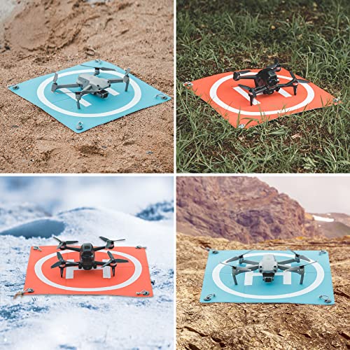 PGYTECH Landing Pad Pro for Drones DJI AVATA/Mini 3 Pro/Air 2S/FPV/ Mavic Mini 2/ Air 2/ 3/ Holy Stone/RC Quadcopters drone launch mat