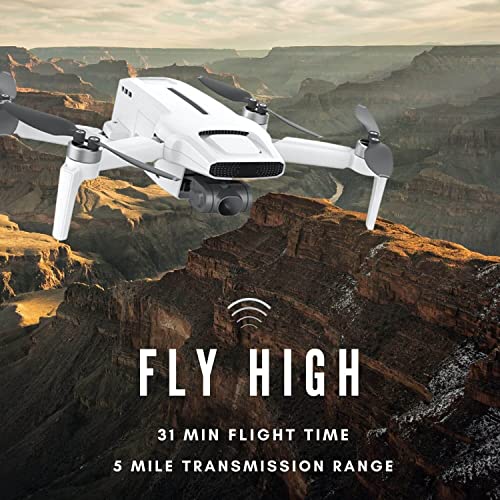 FIMI X8 mini pro - 4K Camera Drone for Adults/Teens, Long Battery & Range, 3-Axis Gimbal & 4K HDR Camera, Smart Tracking Modes, 245g Lightweight Design, Level 5 Wind Resistance (2 Batteries)