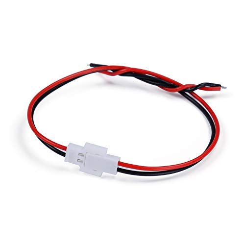 NIDICI 20pcs(10 Pairs) 1S Charger 3.7v Charging Cable Male & Female for 1s Lipo Battery RC Quadcopter Drone Multirotors