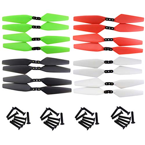 Fytoo 16PCS Propeller for MJX Bugs 4W B4W EX3 D88 HS550 Folding Quadcopter Aircraft Blade Aerial Photography Brushless Drone Accessories