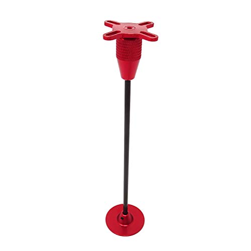 Honbay CNC Aluminum GPS Folding Antenna Base Mount Holder Bracket for DJI Quadcopter Multicopter (Red)