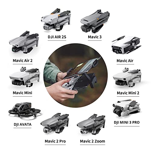 PGYTECH Pad Holder 4-10.5 inch Holder Remote Control Tablet Mount Holder Compatible with DJI Mavic Mini 2/Mavic Air 2/Mavic Mini/Mavic 2/Mavic Air/Mavic Pro/Spark