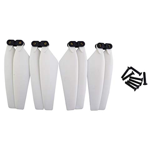 Fytoo 16PCS Propeller for MJX Bugs 4W B4W EX3 D88 HS550 Folding Quadcopter Aircraft Blade Aerial Photography Brushless Drone Accessories
