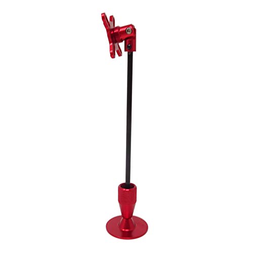 Honbay CNC Aluminum GPS Folding Antenna Base Mount Holder Bracket for DJI Quadcopter Multicopter (Red)