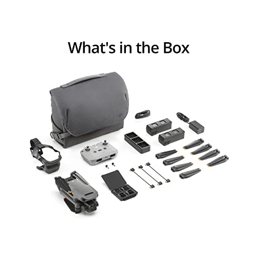 DJI Mavic 3 Fly More Combo - Camera Drone with 4/3 CMOS Hasselblad Camera, 5.1K Video, Omnidirectional Obstacle Sensing, 46-Min Flight, Advanced Auto Return, Max 15km Video Transmission