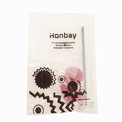 Honbay CNC Aluminum GPS Folding Antenna Base Mount Holder Bracket for DJI Quadcopter Multicopter (Red)