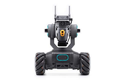 DJI RoboMaster S1 - Educational Robot STEM Programmable for Kids Science Learning Toy Car Remote Control Intelligent AI Scratch Python Coding 5MP 1/4" CMOS Camera