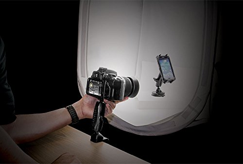 ARKON Heavy Duty Camera Clamp Mount with 1/4 20 Mounting Bolt for Nikon Sony Canon Olympus Panasonic Cameras