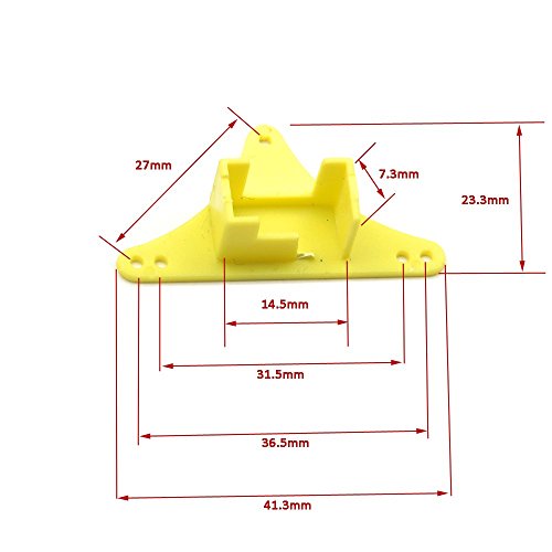 Usmile 3pcs FPV AIO Camera Mount for Blade Inductrix Tiny Whoop Compatible with VM275T CM275t HC48 AIO Camera