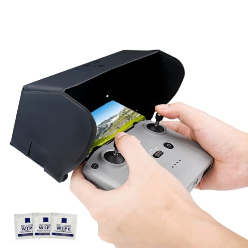 Drone Sun Hood for DJI Mini 2 /Mini 3 Pro/Mavic 3/ Mavic Air 2/Air 2S,Magnetic Mobile Phone Sunshadeï¼Support 4.4-7.1 in Smartphone Screenï¼DJI Drone Accessories